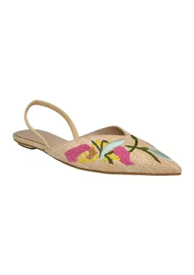 Violet Slingback Flats