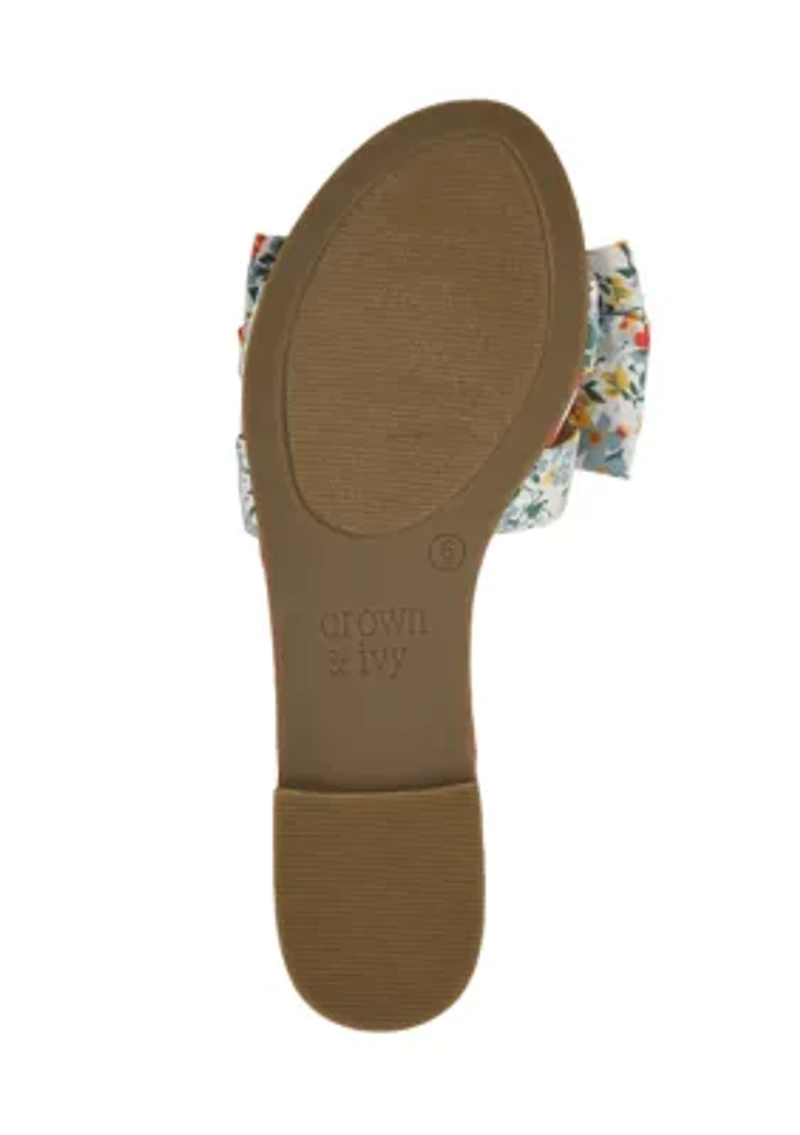 Raechel Bow Sandals