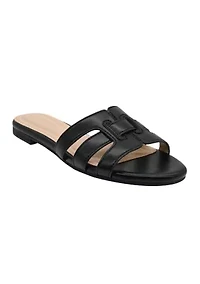 Nicole One Band Slide Sandals