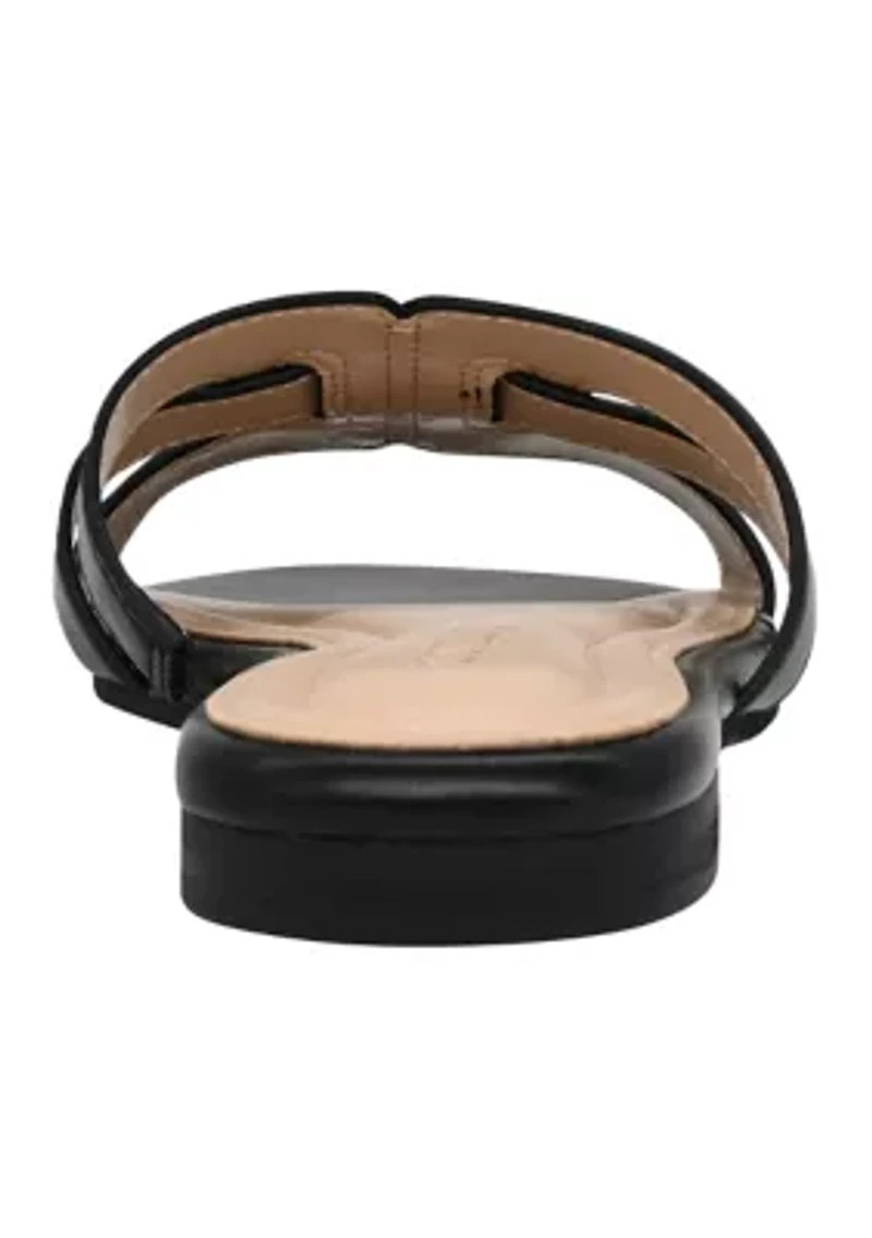 Nicole One Band Slide Sandals