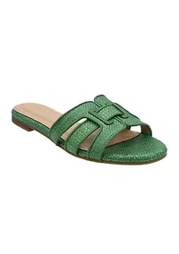 Nicole One Band Slide Sandals