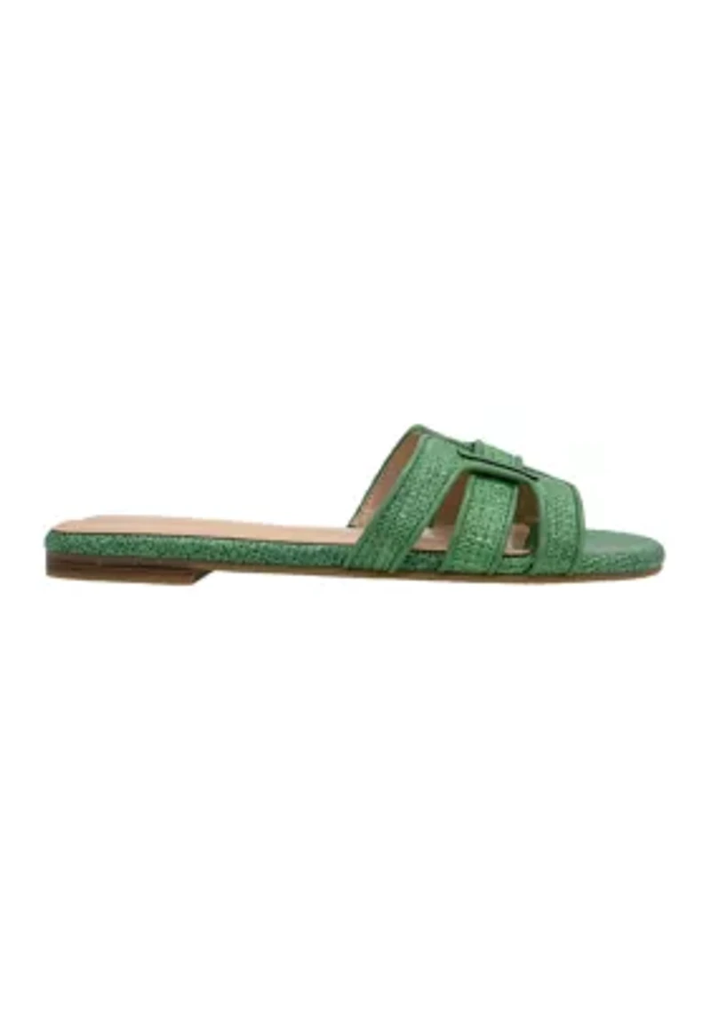 Nicole One Band Slide Sandals