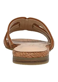 Nicole One Band Slide Sandals