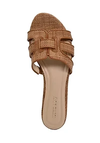 Nicole One Band Slide Sandals