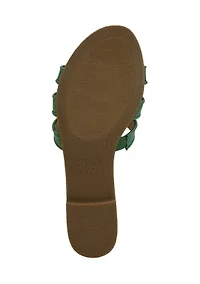 Nicole One Band Slide Sandals