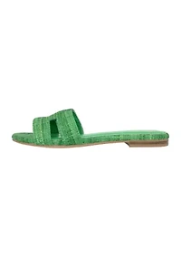 Raffia H Band Sandals