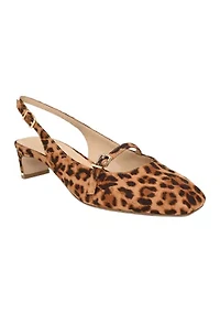 Becca Blade Slingback Kitten Heels
