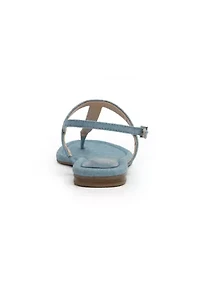 Hailey Thong Ankle Strap Sandals