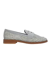 Naomi Raffia Loafers
