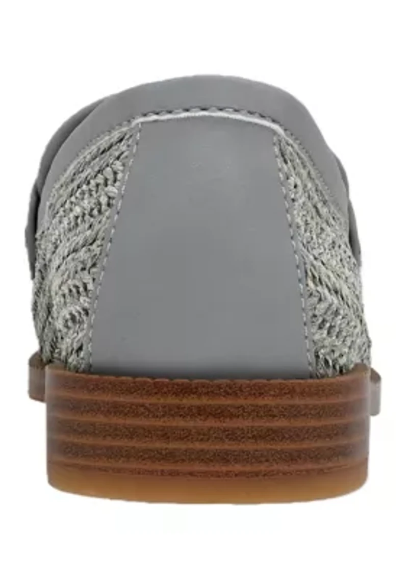 Naomi Raffia Loafers