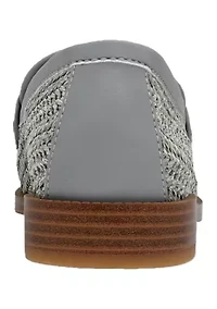 Naomi Raffia Loafers