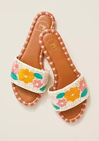 Sewing Down South x Crown & Ivy™ Pier Beaded Sandals