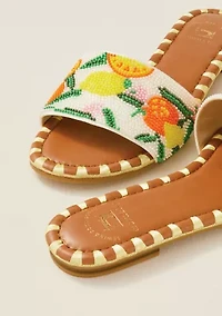 Sewing Down South x Crown & Ivy™ Pier Beaded Sandals