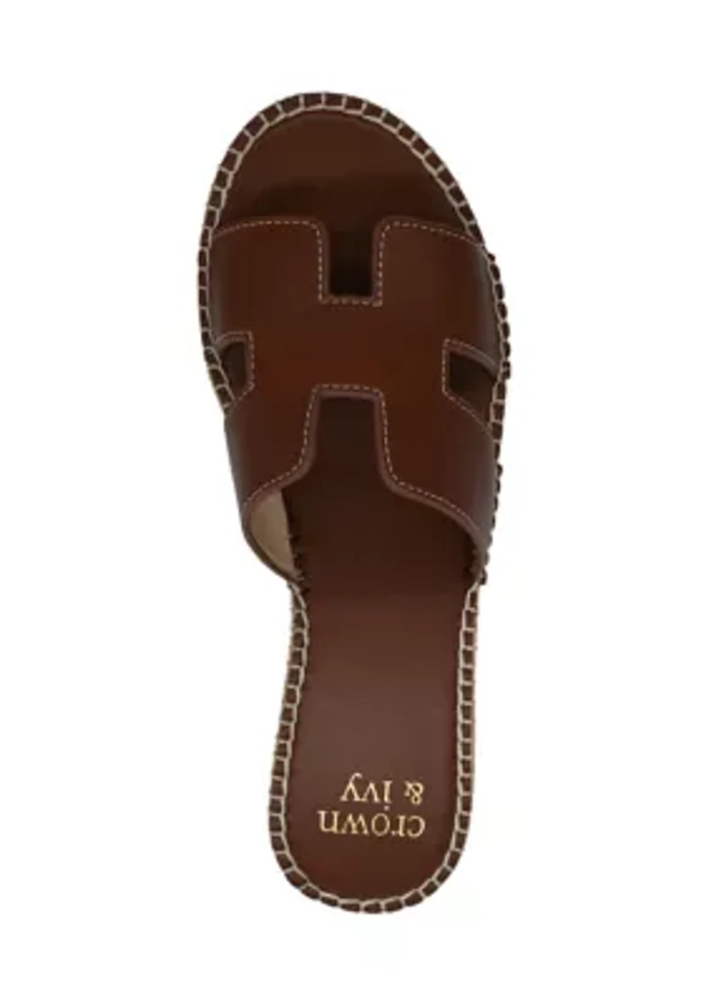 Raven H Band Platform Cork Sandals