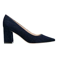 Zala Pointy Toe Block Heel Pumps
