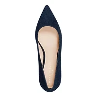 Zala Pointy Toe Block Heel Pumps