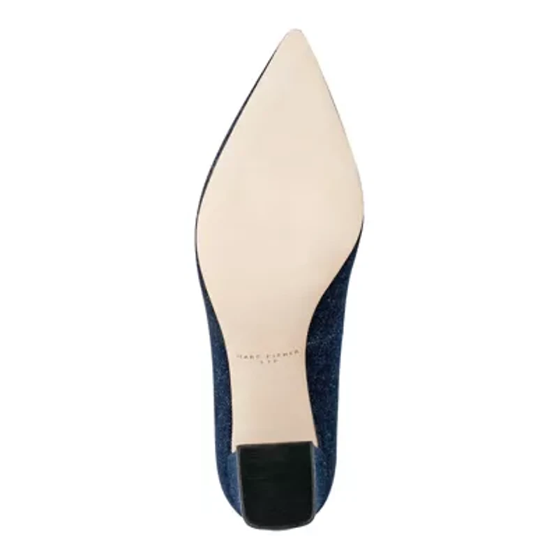 Zala Pointy Toe Block Heel Pumps
