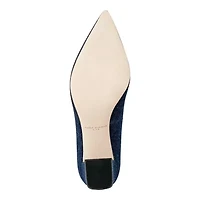 Zala Pointy Toe Block Heel Pumps