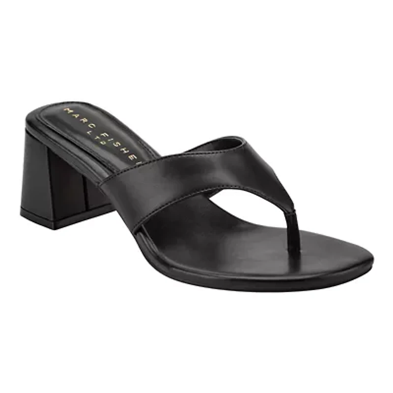 Arcee Slip-on Block Heel Dress Sandals