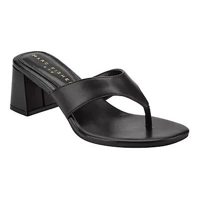 Arcee Slip-on Block Heel Dress Sandals