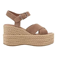 Pasion Round Toe Dress Wedge Sandals