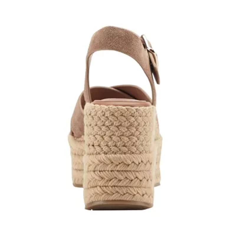 Pasion Round Toe Dress Wedge Sandals