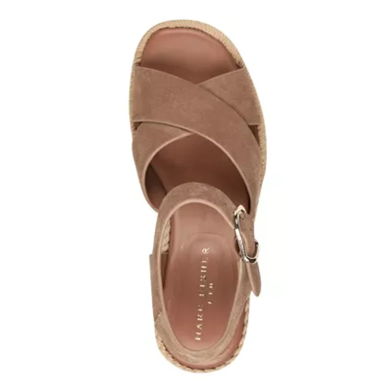 Pasion Round Toe Dress Wedge Sandals