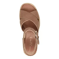 Pasion Round Toe Dress Wedge Sandals