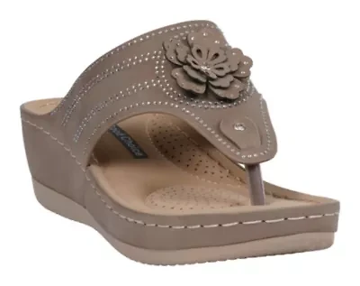 Women's Comfort Low Wedge Sandal