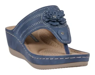 Women's Comfort Low Wedge Sandal