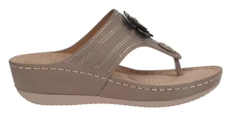 Women's Comfort Low Wedge Sandal