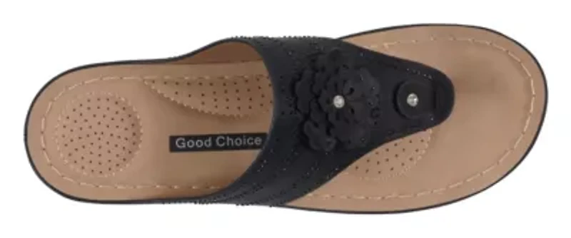 Women's Comfort Low Wedge Sandal