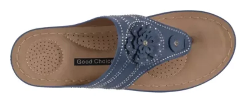 Women's Comfort Low Wedge Sandal