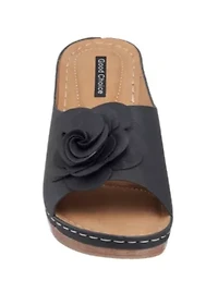 Women's Floral Slip-On Wedge