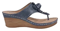 Women's Floral Slip-On Wedge