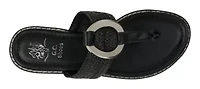Women's Woven Thong Sandal