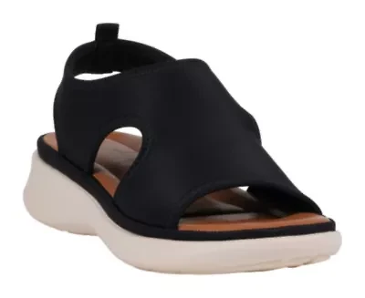 Women's Stretch Lycra Wedge Sandal