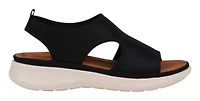 Women's Stretch Lycra Wedge Sandal