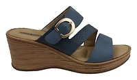 Women's Buckle Strap Wedge Sandal