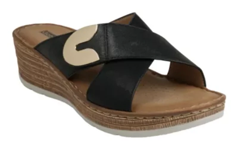 Demi Slip-on Wedge Sandal