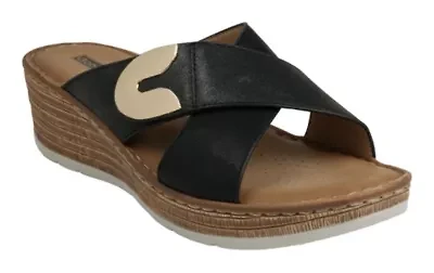 Demi Slip-on Wedge Sandal