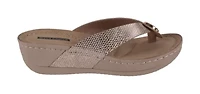 Dafni Low Wedge Comfort Sandal