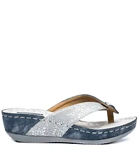 Dafni Low Wedge Comfort Sandal