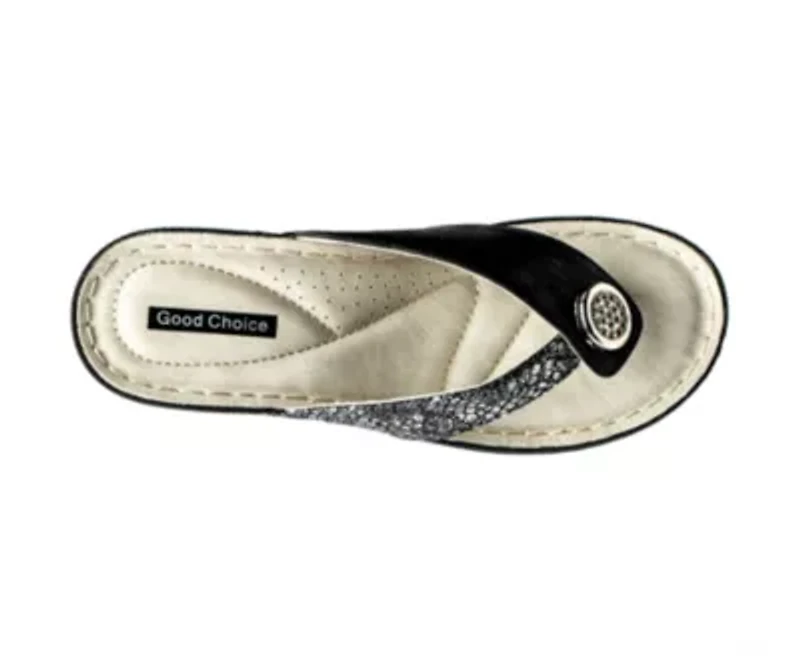 Dafni Low Wedge Comfort Sandal