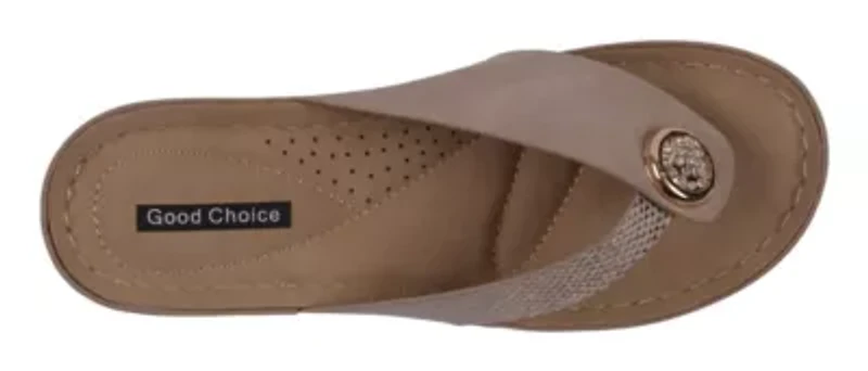 Dafni Low Wedge Comfort Sandal