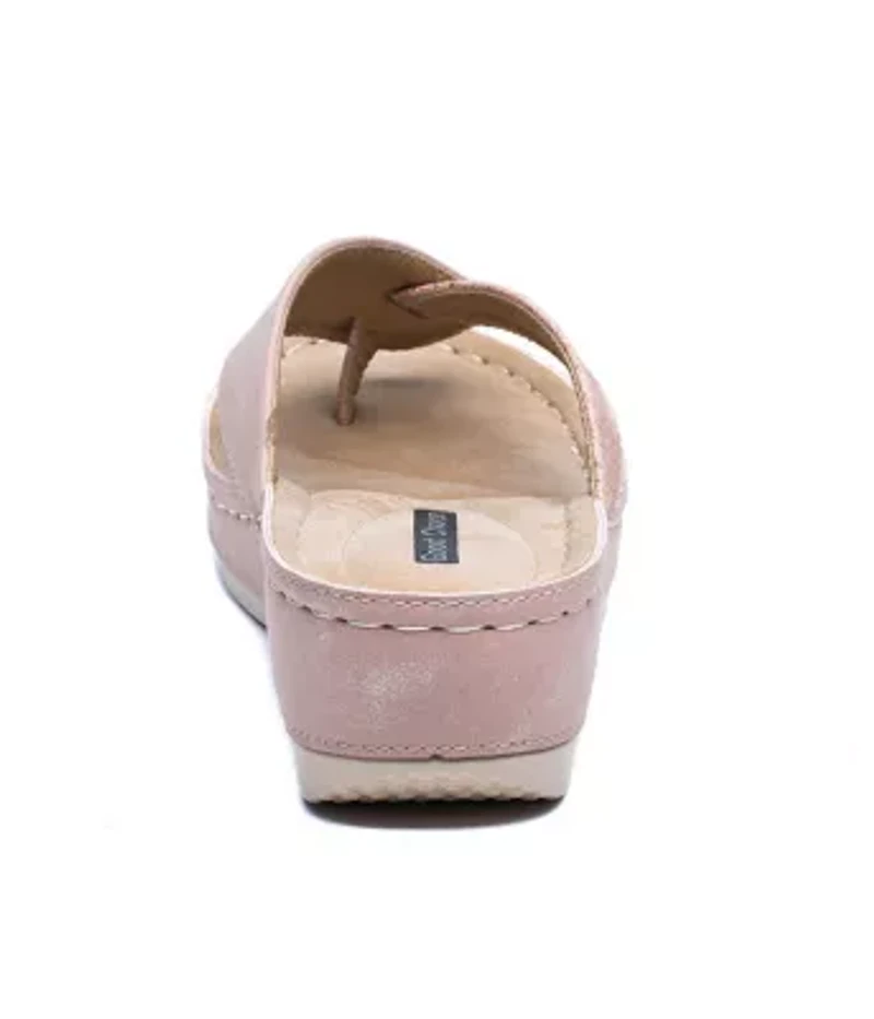 Dafni Low Wedge Comfort Sandal