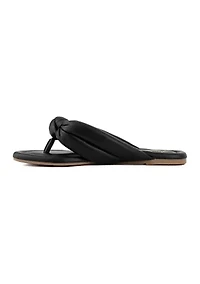 Brandy Knotted Flip Flop Sandals