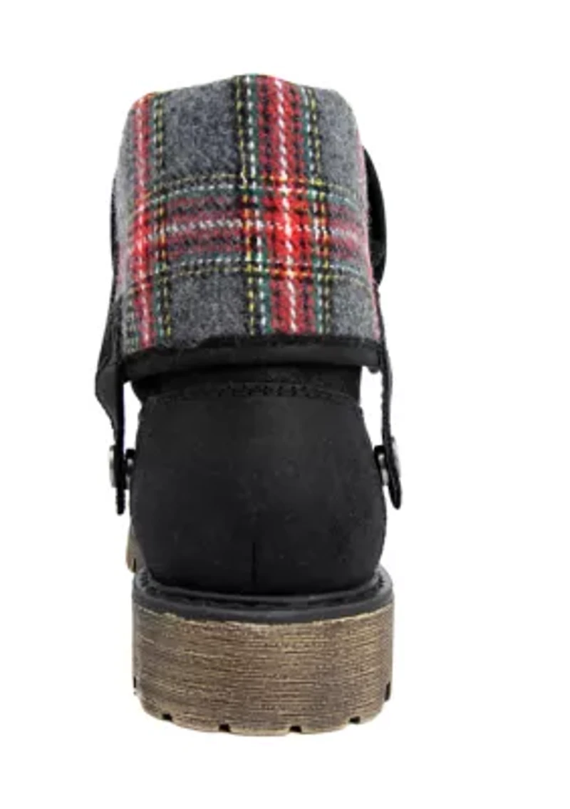 Dawn Foldover Hiking Boots