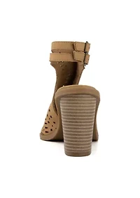 Enginize Cutout Sling Back Sandals