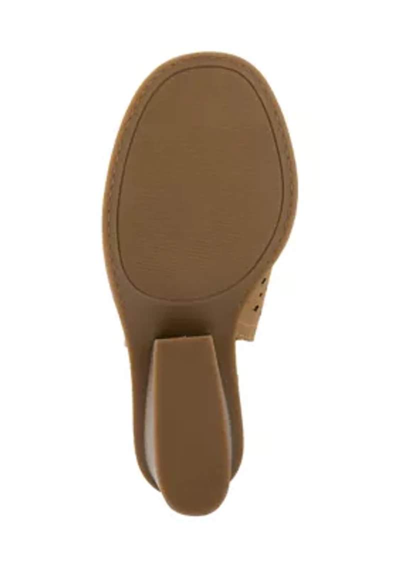 Enginize Cutout Sling Back Sandals
